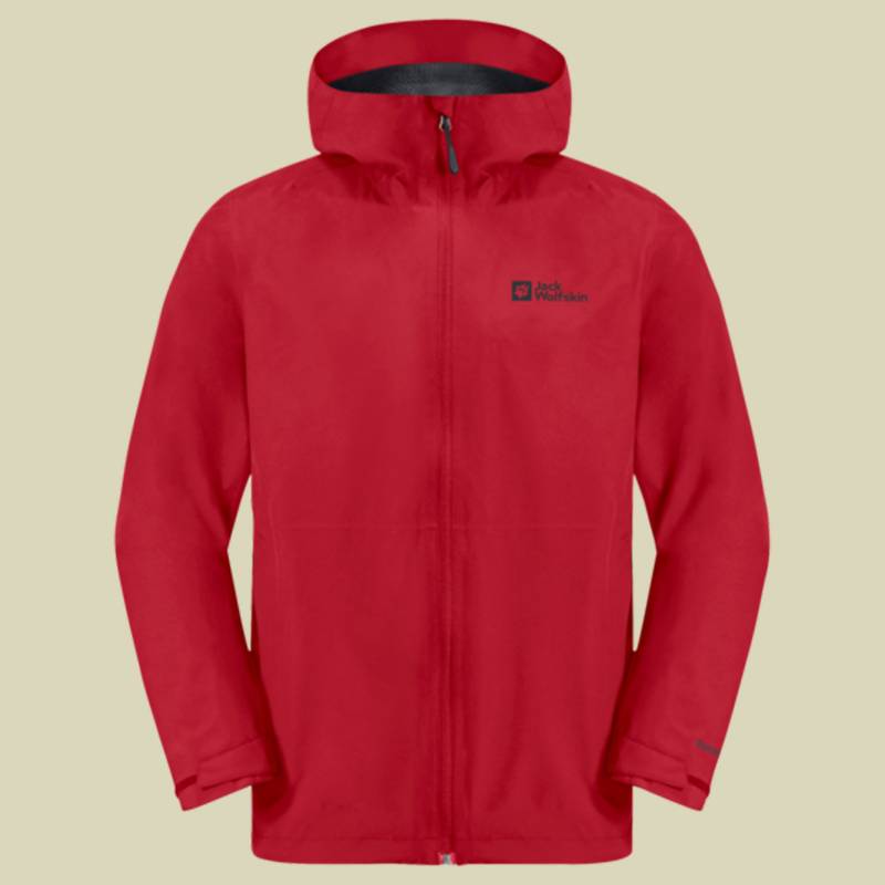 Robury 2L Jacket Men XL rot - red glow von Jack Wolfskin
