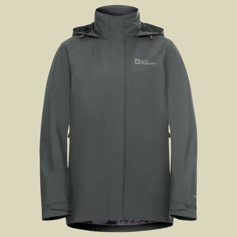 Rotwand 3IN1 Jacket Women S grün - slate green von Jack Wolfskin