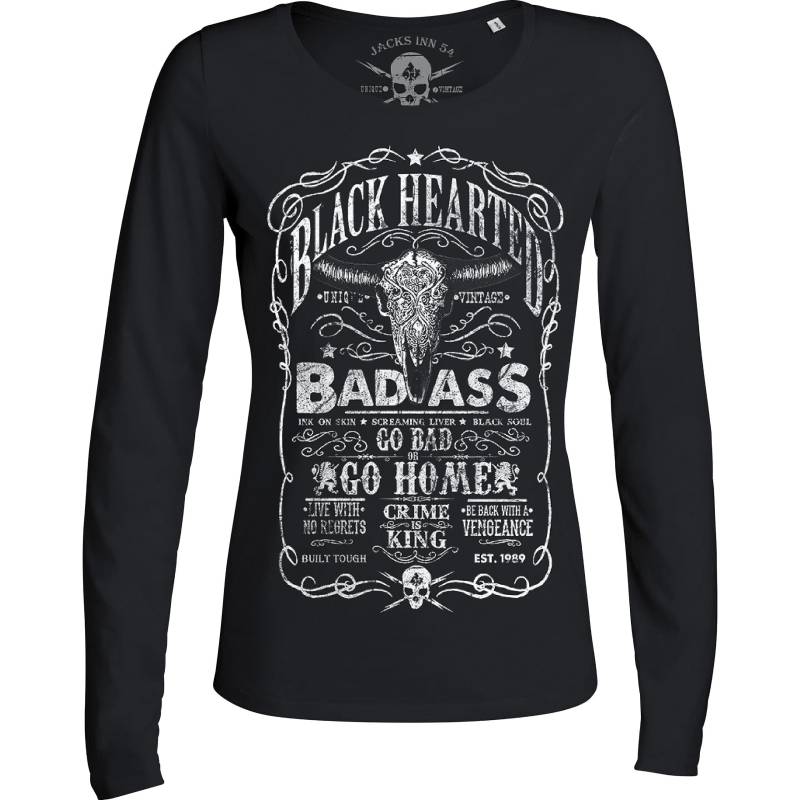 Jack's Inn 54 Jack's Inn 54 Damen Longsleeve schwarz L DamenschwarzL - Motorradbekleidung - Freizeitbekleidung von Jack's Inn 54