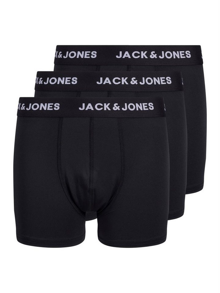 Jack & Jones Junior Boxer JACBASE MICROFIBER (Spar-Set, 3-St., 3-teilig) mit Logo-Elastikbund von Jack & Jones Junior