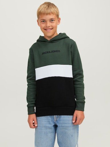 Jack & Jones Junior Hoodie JJEREID BLOCKING SWEAT HOOD SN JNR von Jack & Jones Junior