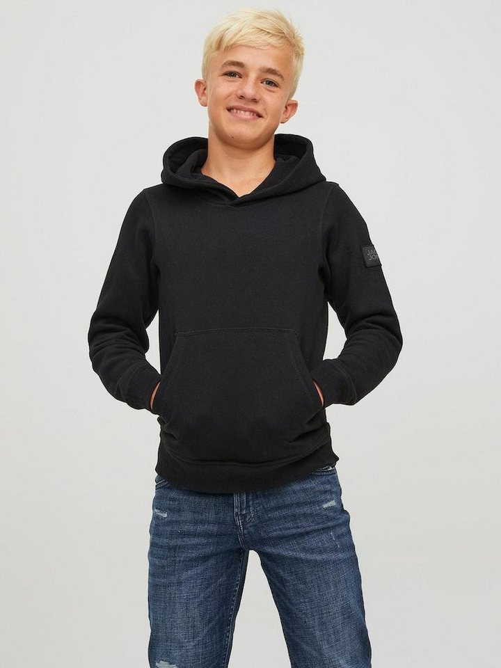 Jack & Jones Junior Hoodie Junior Kinder Hoodies Pullover JCOCLASSIC WAFFLE SWEAT HOOD SN JNR von Jack & Jones Junior