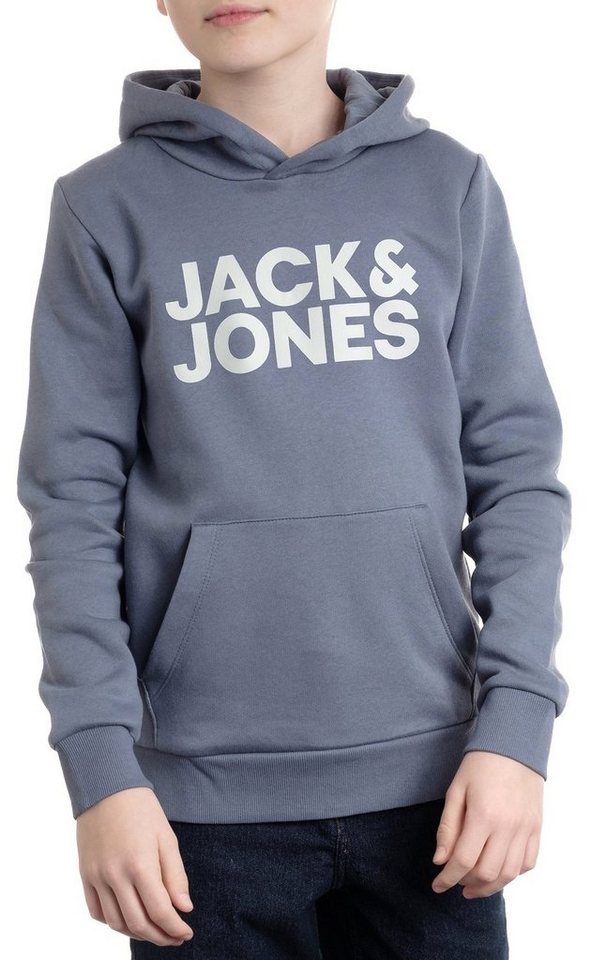 Jack & Jones Junior Kapuzenpullover Unifarbe von Jack & Jones Junior