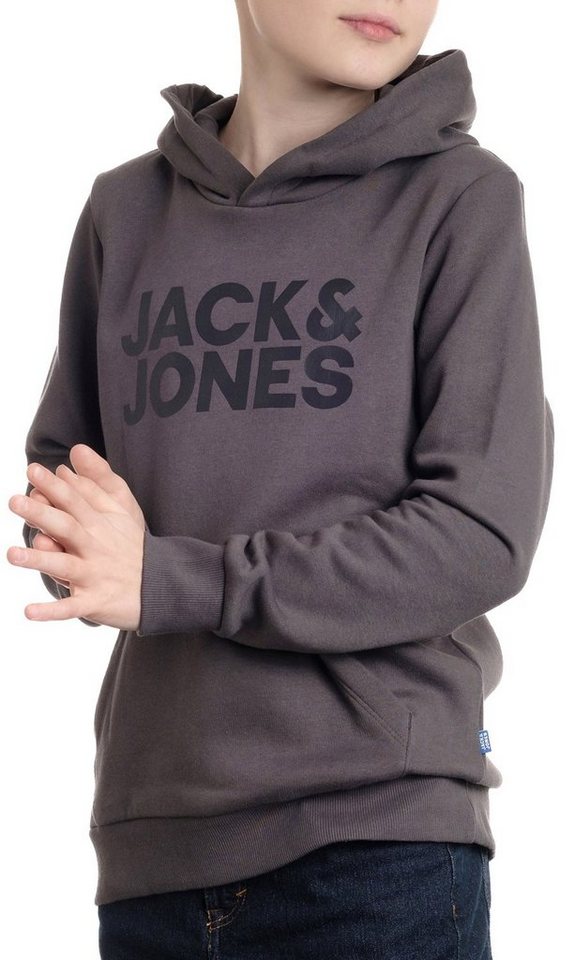 Jack & Jones Junior Kapuzenpullover Unifarbe von Jack & Jones Junior
