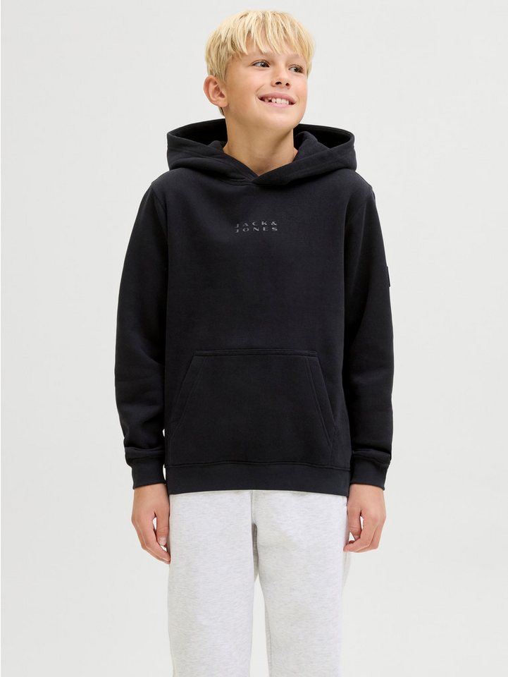 Jack & Jones Junior Kapuzensweatshirt JCOPOINT SWEAT BADGE HOOD JNR von Jack & Jones Junior