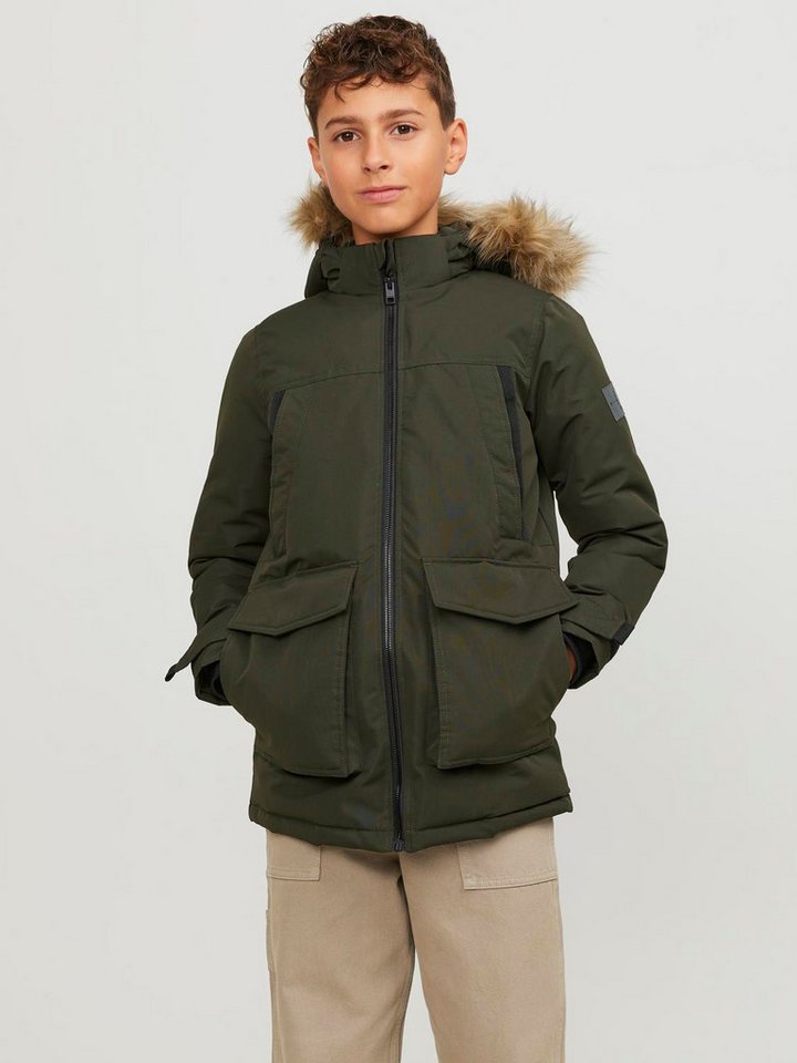 Jack & Jones Junior Parka Kinder Jungen Winterjacke Jacke JJECRAFT PARKA SN JNR von Jack & Jones Junior