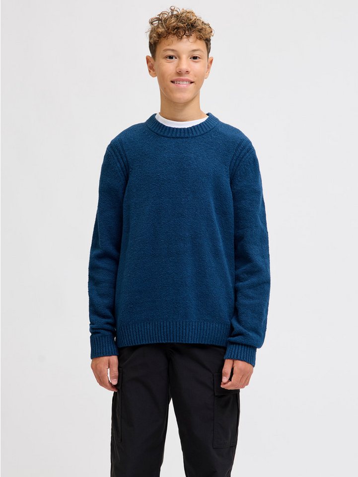 Jack & Jones Junior Rundhalspullover JCOPOINT KNIT BOUCLE CREW NECK BF JNR von Jack & Jones Junior