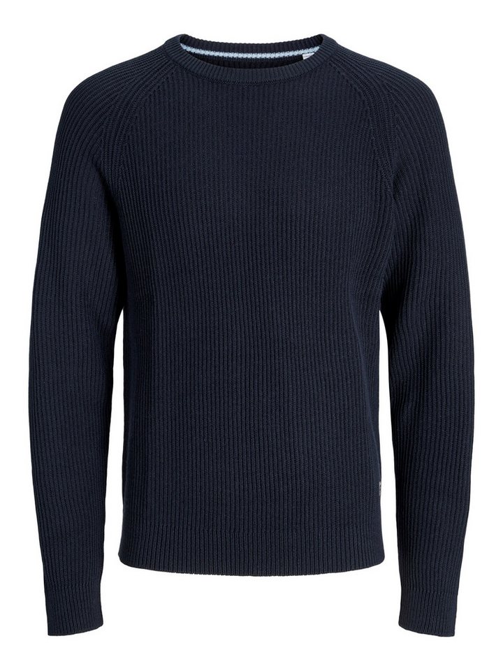 Jack & Jones Junior Rundhalspullover JJPANNEL KNIT CREW NECK AW25 JNR von Jack & Jones Junior