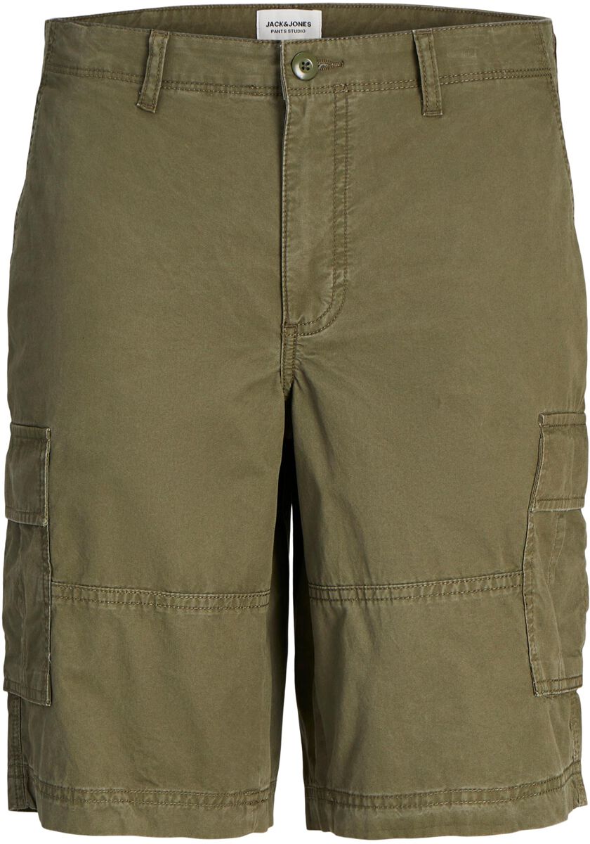 Jack & Jones Junior Short - JPSTInternational JJCampaign Short JNR - 128 bis 176 - für Jungen - Größe 164 - oliv von Jack & Jones Junior