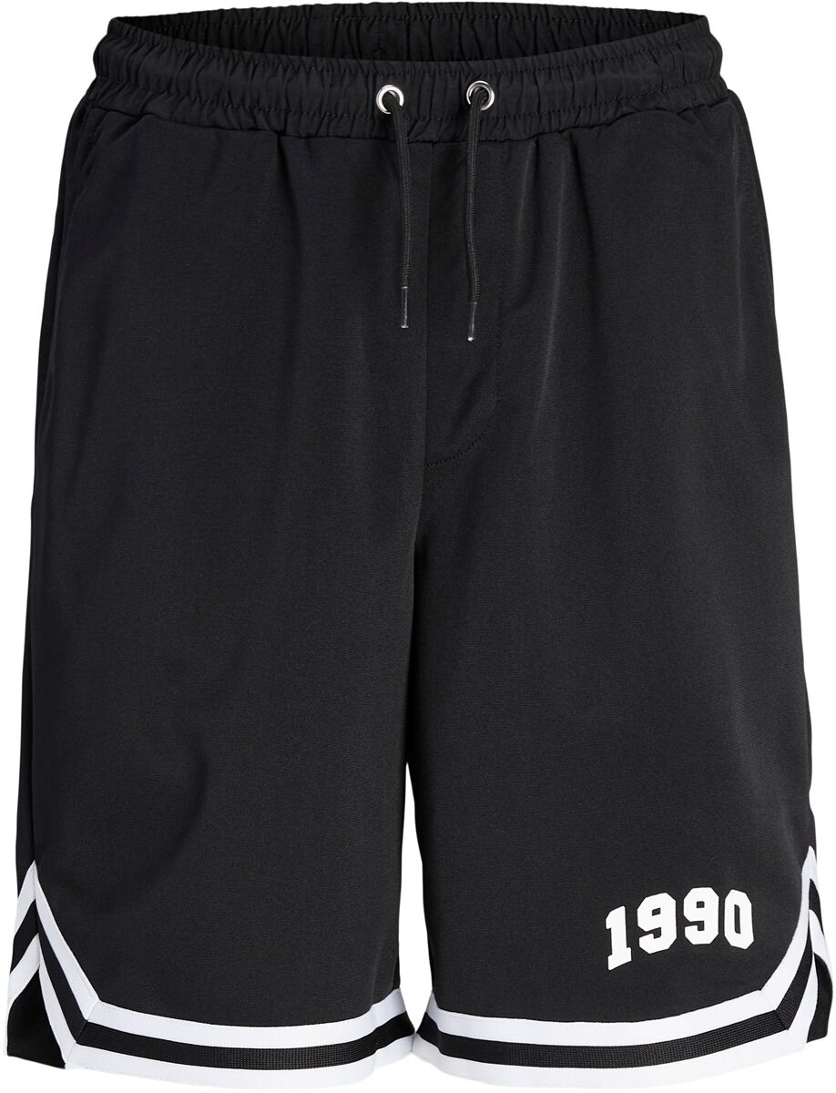 Jack & Jones Junior Short - Jpstbill Jjordan shorts NB - 128 bis 176 - für Männer - Größe 140 - schwarz von Jack & Jones Junior