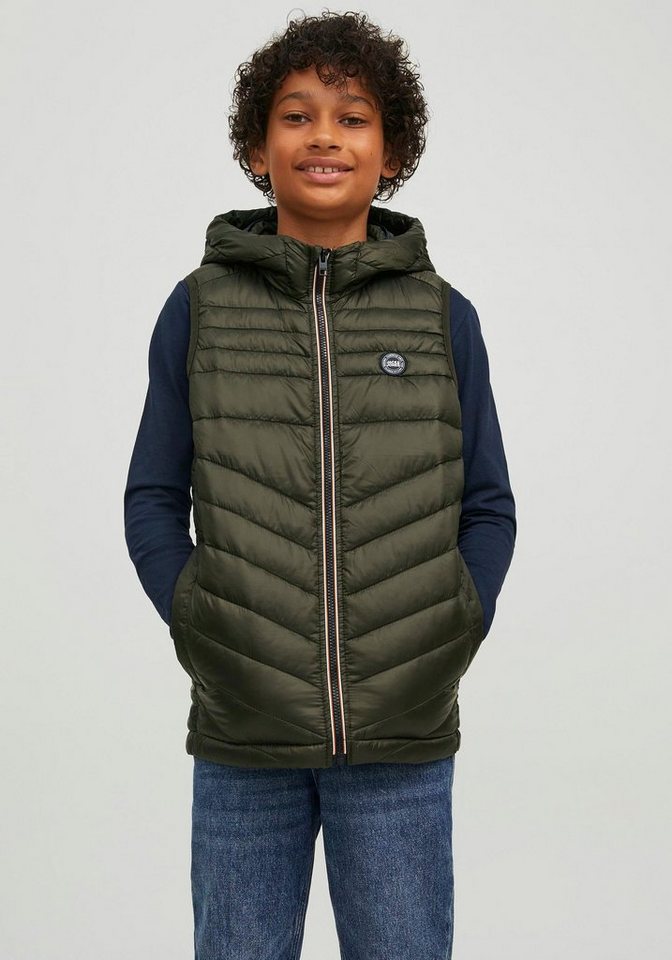 Jack & Jones Junior Steppweste JJEHERO BODYWARMER HOOD NOOS JNR von Jack & Jones Junior