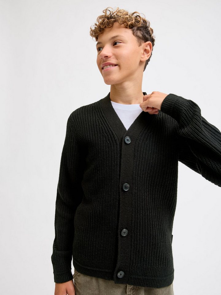 Jack & Jones Junior Strickjacke JJCONNOR KNIT V-NECK CARDIGAN JNR von Jack & Jones Junior