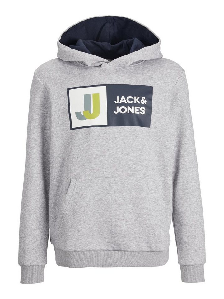 Jack & Jones Junior Sweatshirt JCOLOGAN SWEAT HOOD AW22 SN JNR von Jack & Jones Junior