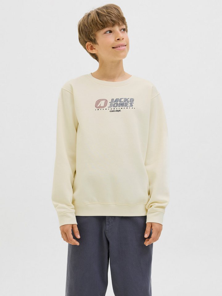 Jack & Jones Junior Sweatshirt JCOTIER PRINT SWEAT CREW NECK SN JNR von Jack & Jones Junior