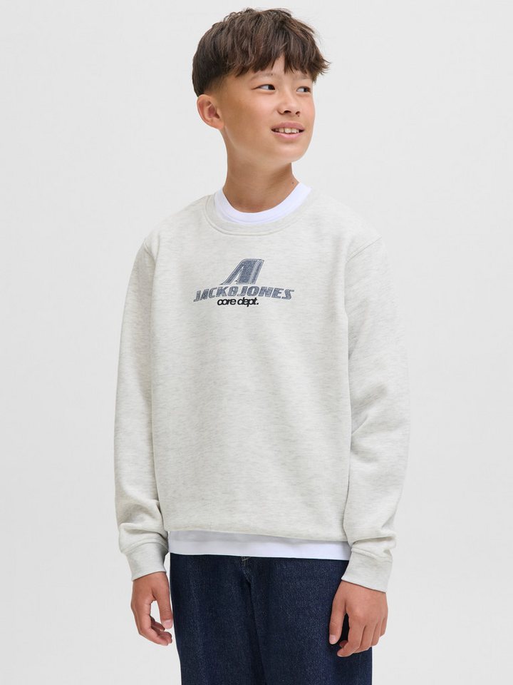 Jack & Jones Junior Sweatshirt JCOTIER PRINT SWEAT CREW NECK SN JNR von Jack & Jones Junior