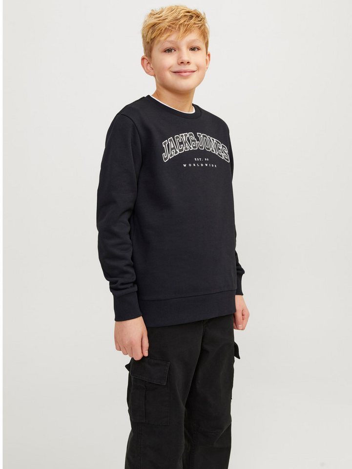 Jack & Jones Junior Sweatshirt JJECALEB VARSITY SWEAT CREW NECK SN JNR von Jack & Jones Junior