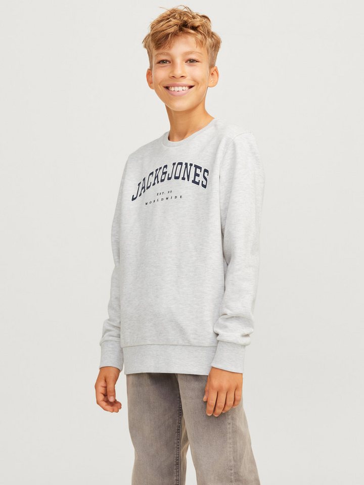 Jack & Jones Junior Sweatshirt JJECALEB VARSITY SWEAT CREW NECK SN JNR von Jack & Jones Junior
