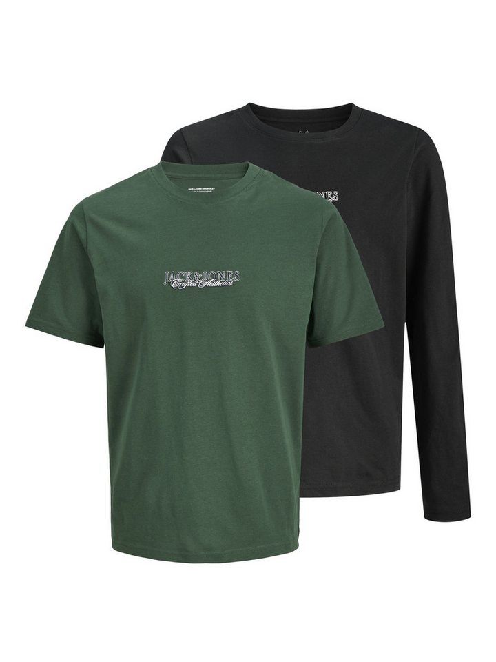 Jack & Jones Junior T-Shirt (2-tlg) Set T-Shirt & Langarmshirt JORBLEECKER JNR von Jack & Jones Junior