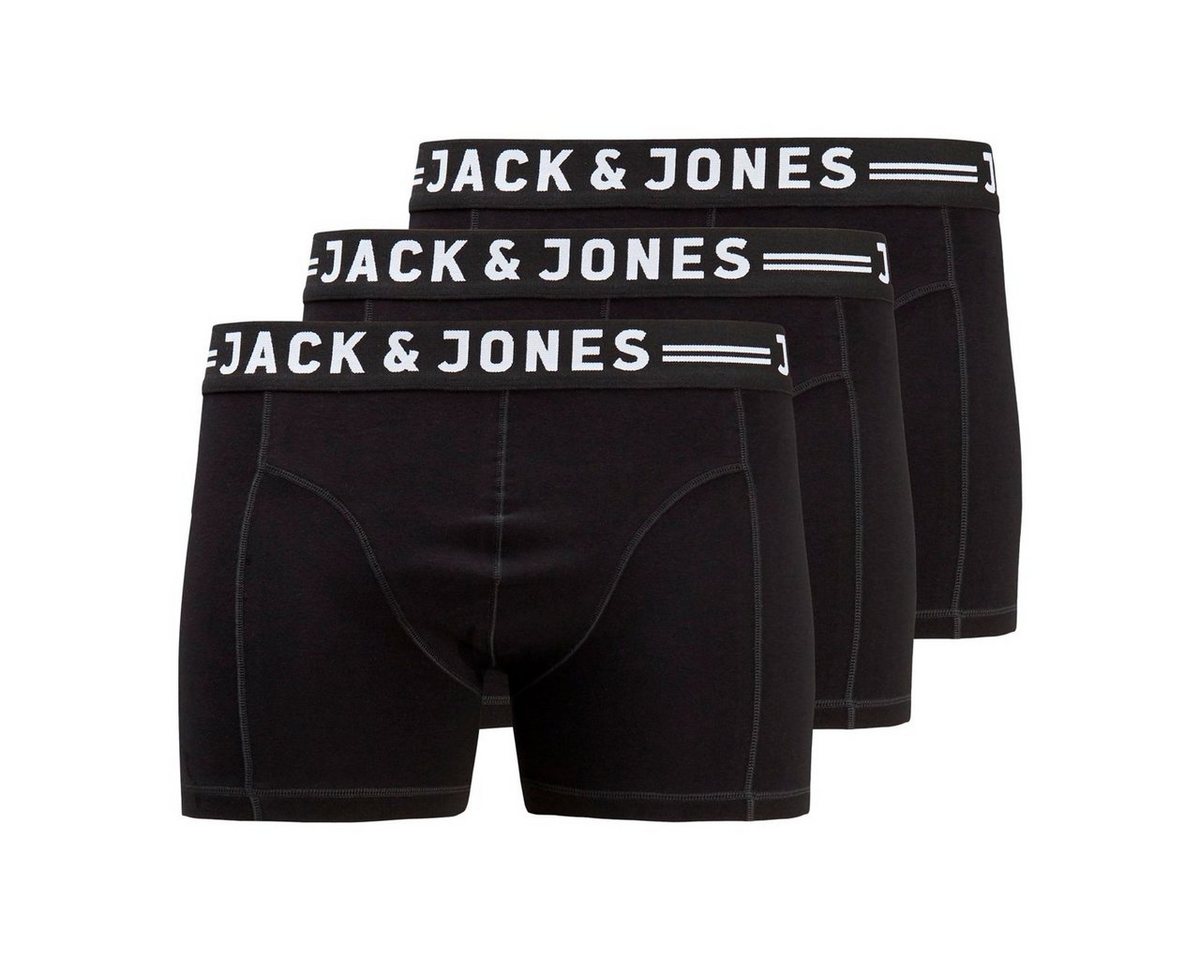 Jack & Jones Plus Retro Pants Große Größen Pants 3er-Pack schwarz Jack & Jones (Packung, 3-St., 3er-Pack) von Jack & Jones Plus