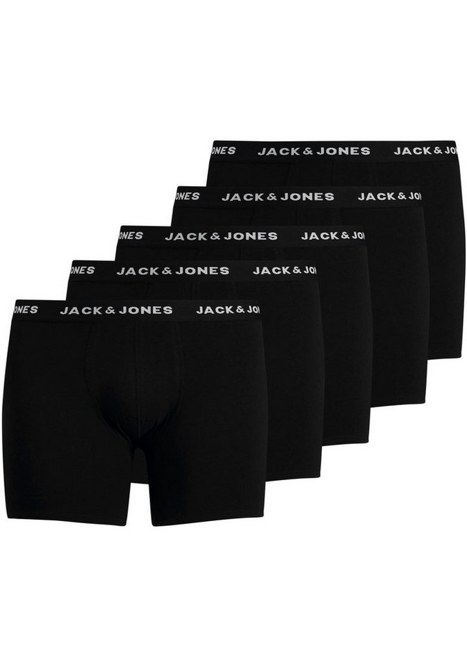 Jack & Jones PlusSize Boxershorts JACHUEY TRUNKS 5 PACK NOOS PLS (Packung, 5-St., 5er-Pack) von Jack & Jones PlusSize