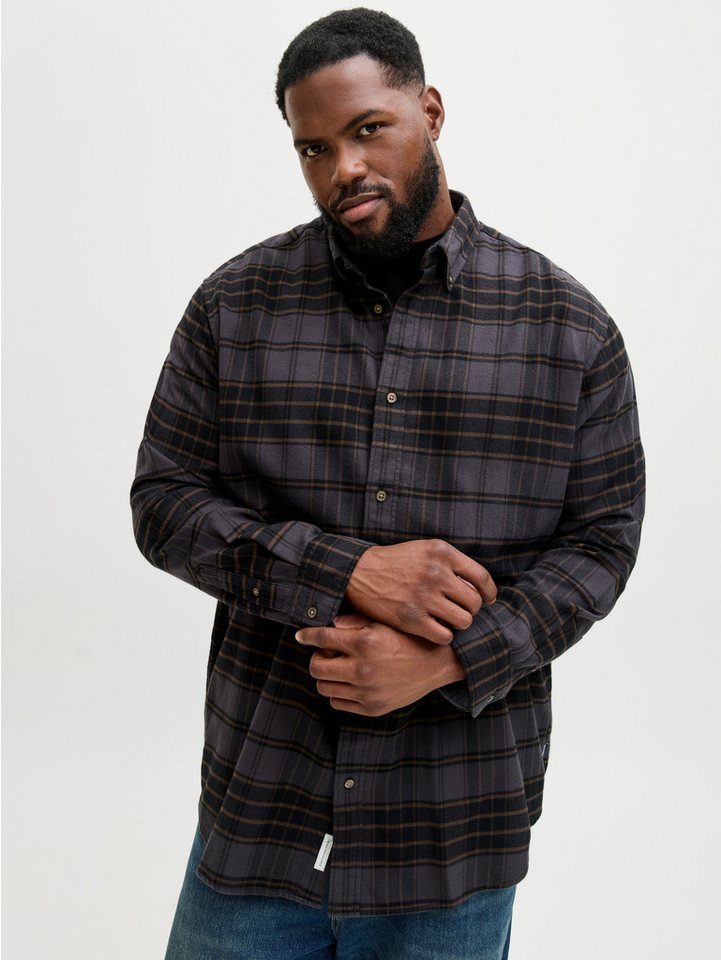 Jack & Jones PlusSize Flanellhemd JPRBLUBARKLEY FLANNEL XMAS L/S SHIRT PLS von Jack & Jones PlusSize