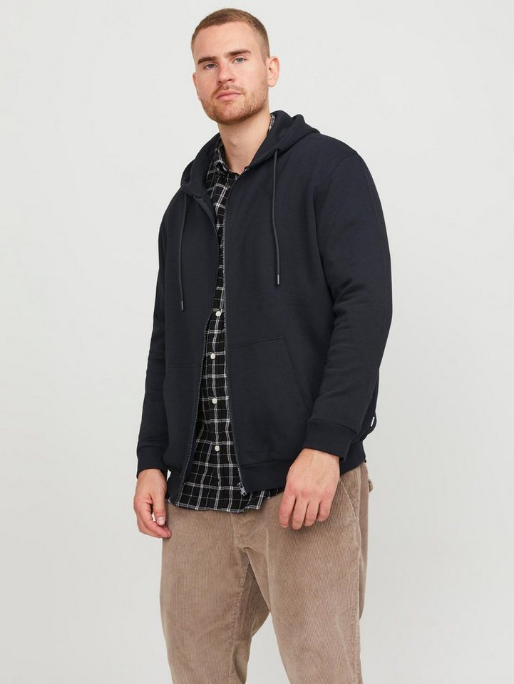 Jack & Jones PlusSize Kapuzensweatjacke JJEBRADLEY SWEAT ZIP HOOD NOOS PLS von Jack & Jones PlusSize