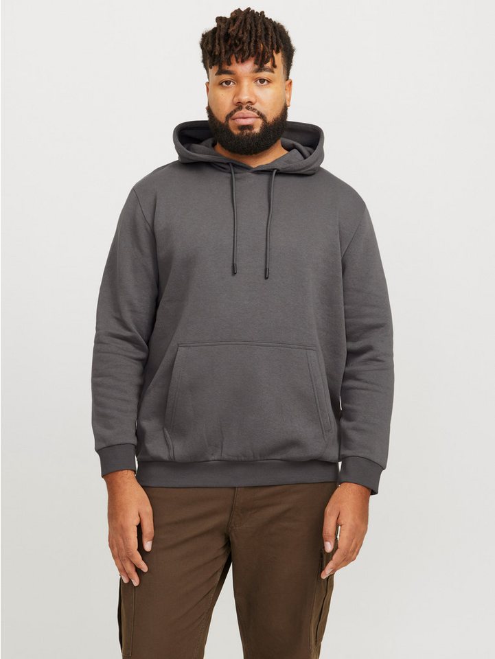 Jack & Jones PlusSize Kapuzensweatshirt JJEBRADLEY SWEAT HOOD NOOS PLS mit Rippbündchen von Jack & Jones PlusSize