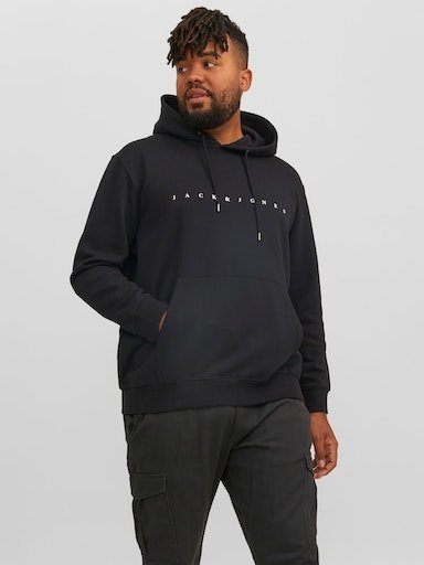 Jack & Jones PlusSize Kapuzensweatshirt JJESTAR JJ SWEAT HOOD NOOS PLS mit Kängurutasche von Jack & Jones PlusSize