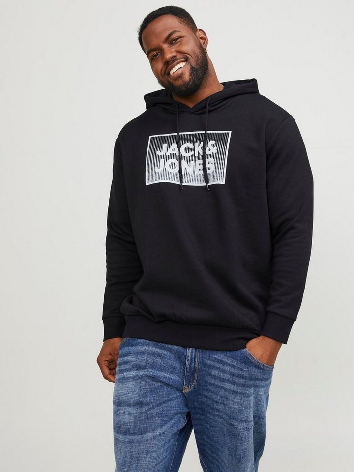 Jack & Jones PlusSize Kapuzensweatshirt JJSTEEL SWEAT HOOD PLS von Jack & Jones PlusSize