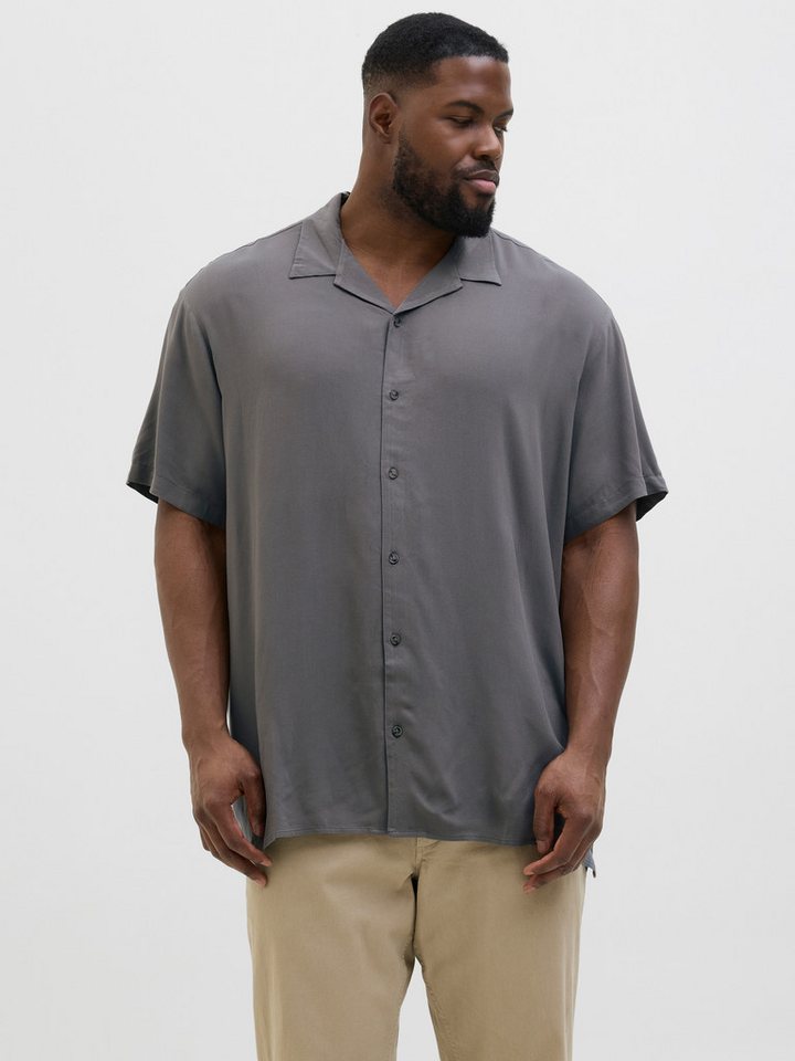 Jack & Jones PlusSize Kurzarmhemd JJEJEFF SOLID RESORT SHIRT S/S SN PLS von Jack & Jones PlusSize