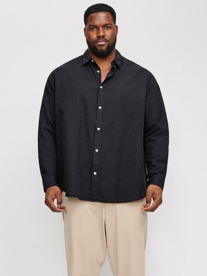 Jack & Jones PlusSize Langarmhemd JJEBREEZE SHIRT LS SN PLS mit Hemdkragen Jack & Jones PlusSize Langarmhemd JJEBREEZE SHIRT LS SN PLS mit Hemdkragen von Jack & Jones PlusSize