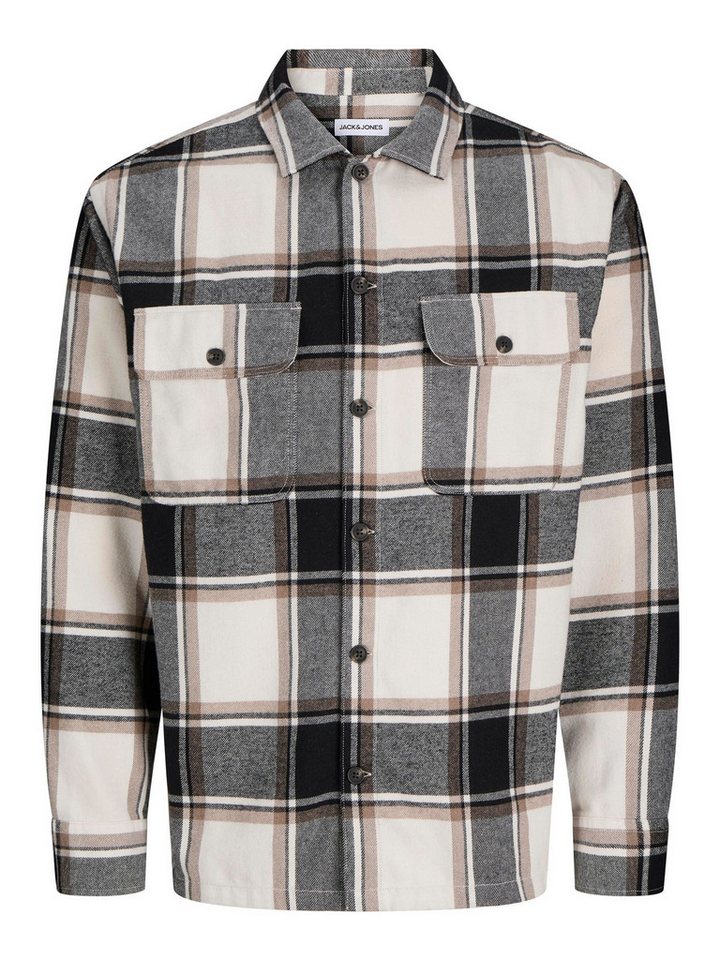 Jack & Jones PlusSize Langarmhemd JJECHARGE OVERSHIRT LS SN PLS von Jack & Jones PlusSize