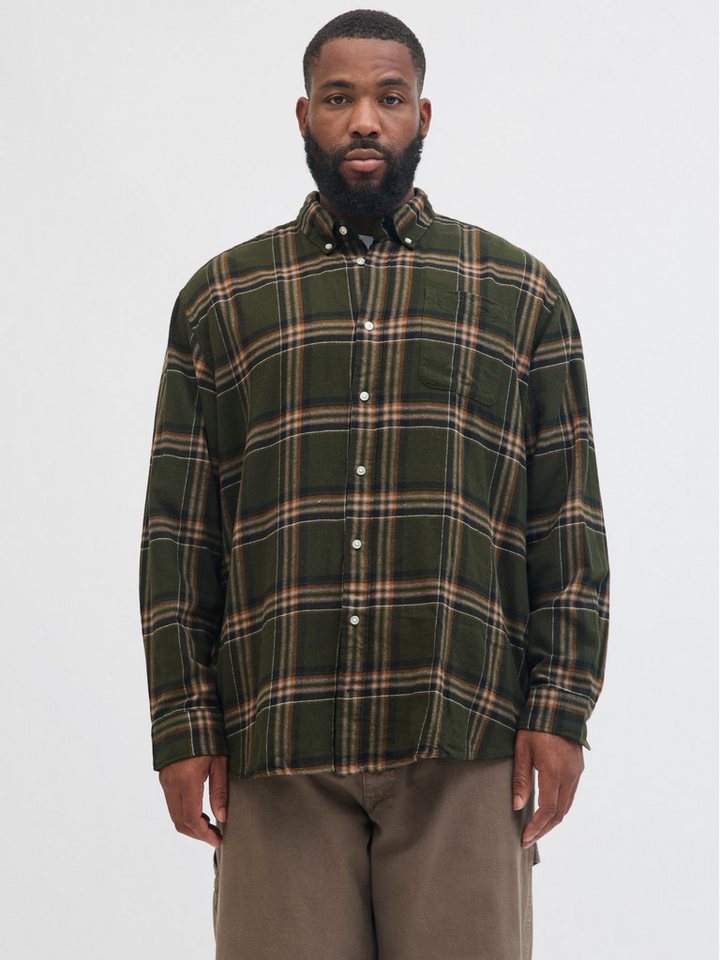 Jack & Jones PlusSize Langarmhemd JJECLASSIC FLANNEL CHECK SHIRT LS SN PLS Jack & Jones PlusSize Langarmhemd JJECLASSIC FLANNEL CHECK SHIRT LS SN PLS von Jack & Jones PlusSize