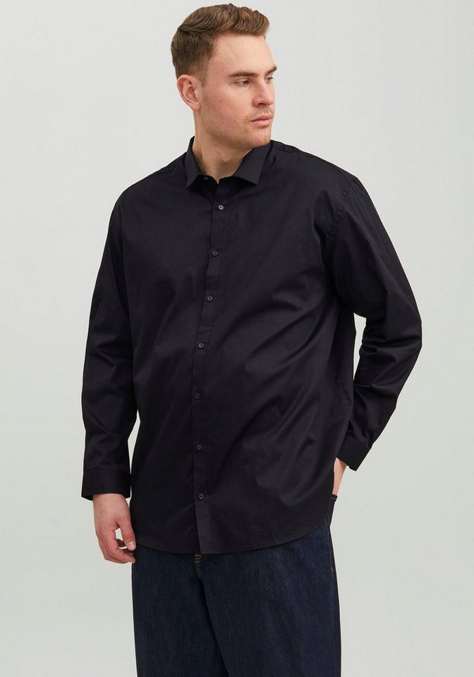 Jack & Jones PlusSize Langarmhemd JPRBLACARDIFF SHIRT von Jack & Jones PlusSize