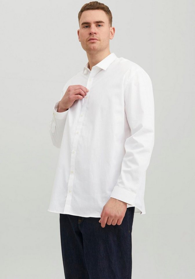 Jack & Jones PlusSize Langarmhemd JPRBLACARDIFF SHIRT von Jack & Jones PlusSize