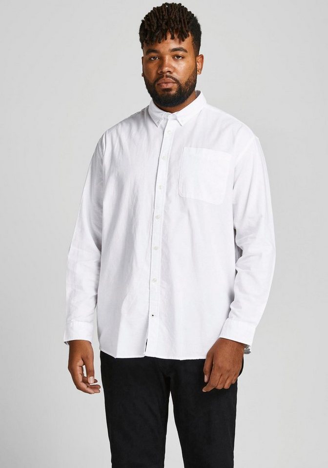 Jack & Jones PlusSize Langarmhemd OXFORD SHIRT von Jack & Jones PlusSize