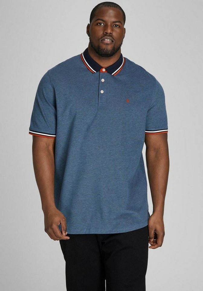 Jack & Jones PlusSize Poloshirt JJEPAULOS POLO SS NOOS PLS von Jack & Jones PlusSize