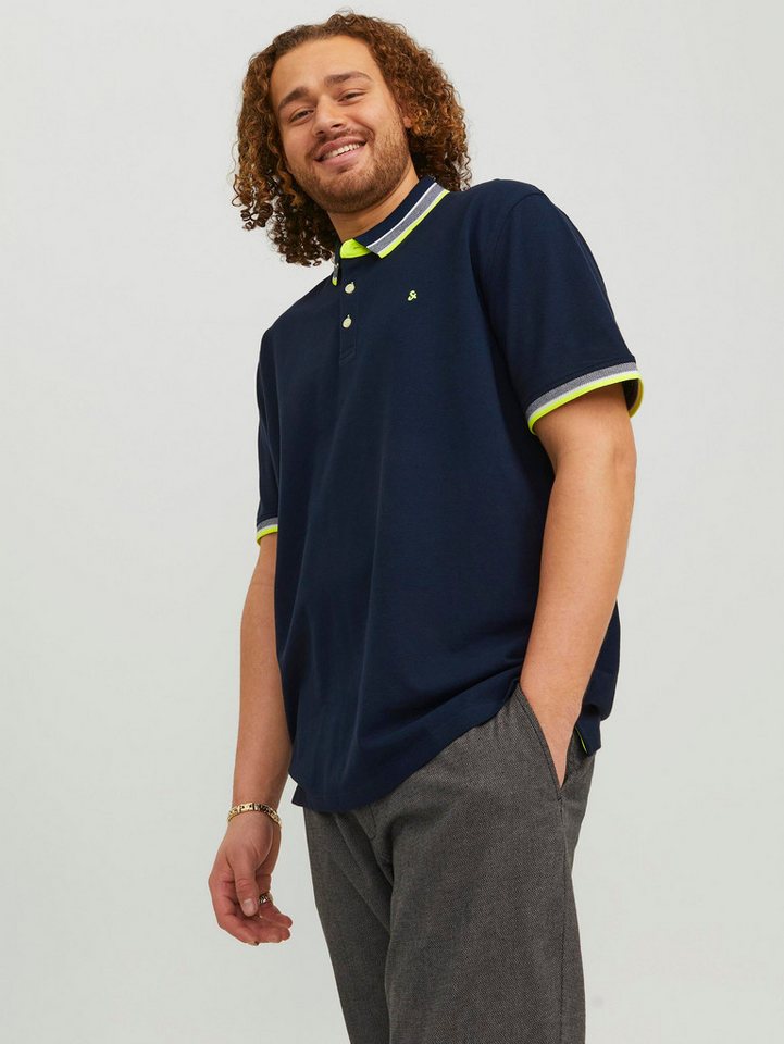 Jack & Jones PlusSize Poloshirt JJEPAULOS POLO SS NOOS PLS von Jack & Jones PlusSize