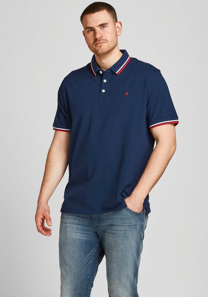 Jack & Jones PlusSize Poloshirt Paulus Polo bis Größe 6XL von Jack & Jones PlusSize