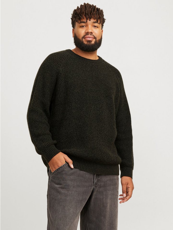 Jack & Jones PlusSize Rundhalspullover JJJONES KNIT CREW NECK PLS von Jack & Jones PlusSize
