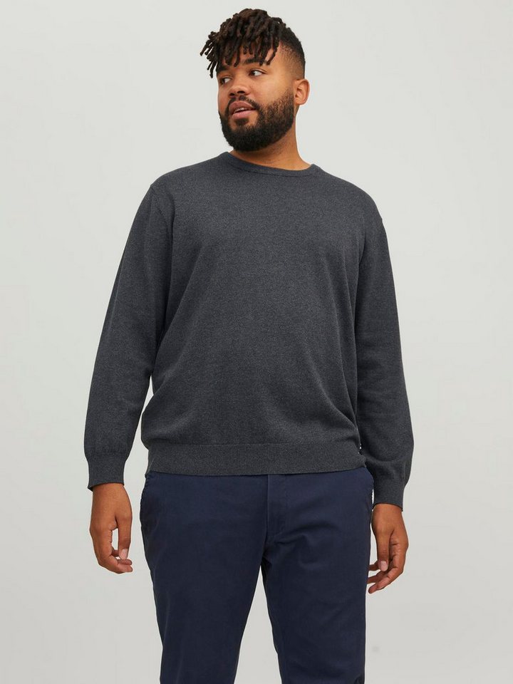 Jack & Jones PlusSize Strickpullover JJEBASIC KNIT CREW NECK NOOS PLS von Jack & Jones PlusSize