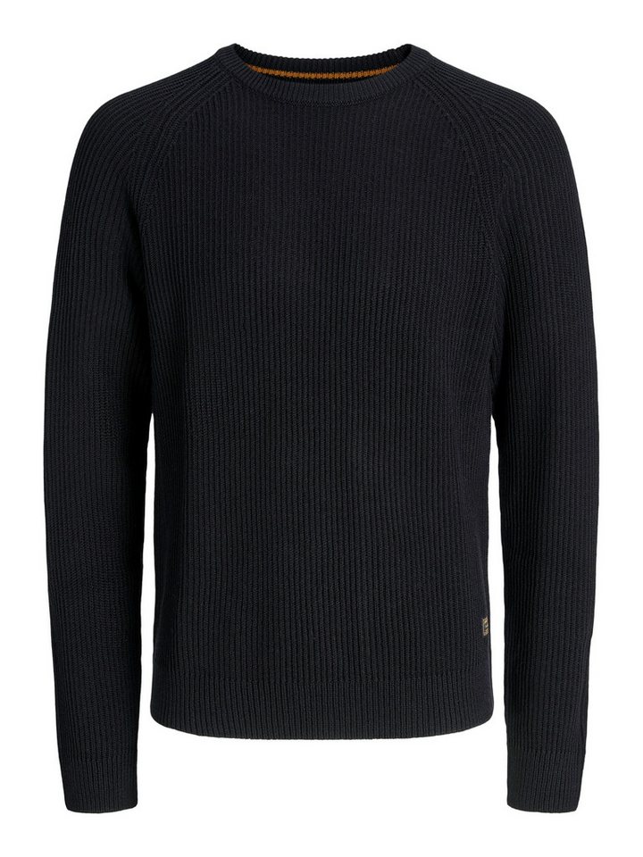 Jack & Jones PlusSize Strickpullover JJPANNEL KNIT CREW NECK AW25 PLS von Jack & Jones PlusSize