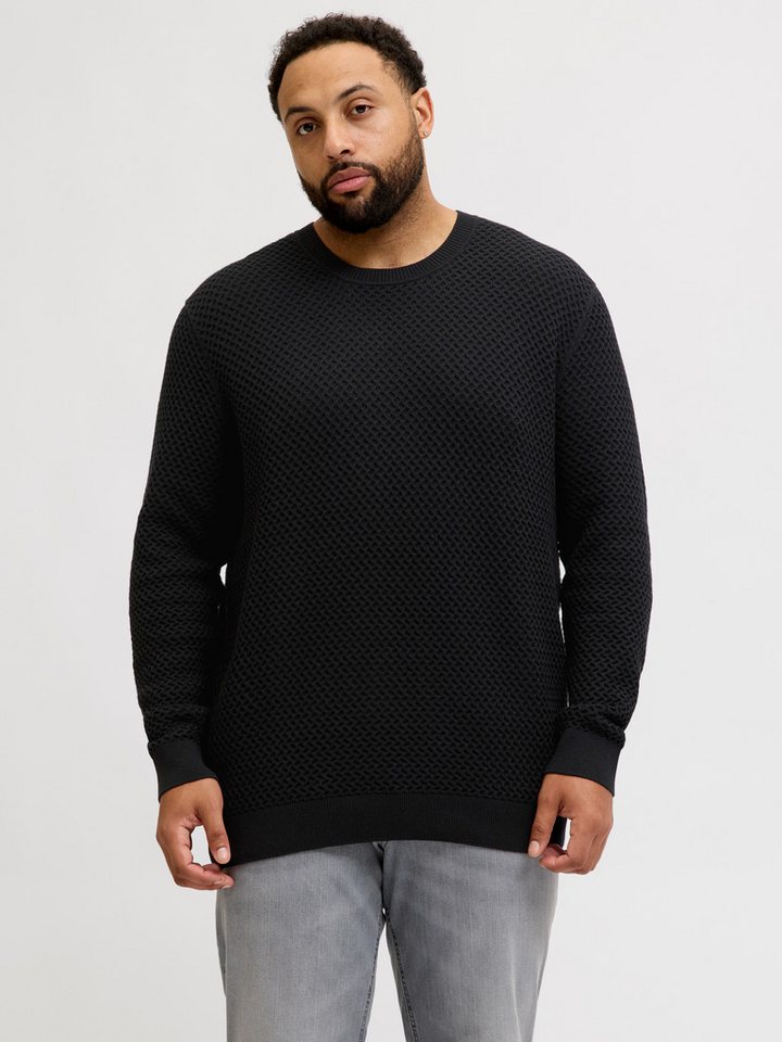 Jack & Jones PlusSize Strickpullover JPRBLUBARKLEY KNIT CREW NECK PLS von Jack & Jones PlusSize