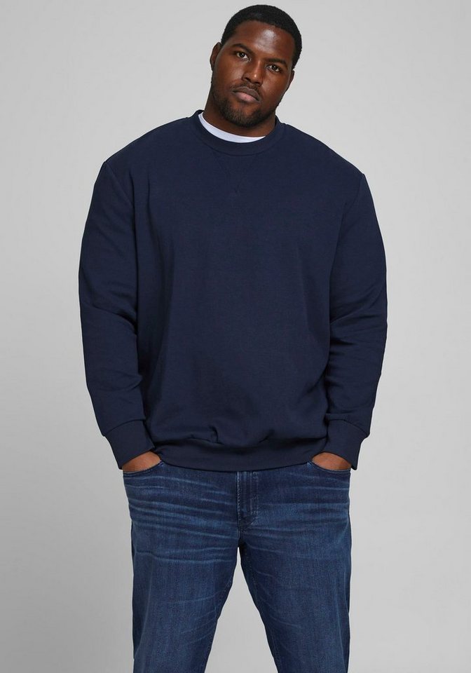 Jack & Jones PlusSize Sweatshirt BASIC SWEAT CREW NECK (Packung) von Jack & Jones PlusSize