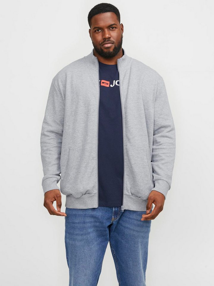 Jack & Jones PlusSize Sweatshirt JJEPAULOS SWEAT ZIP NOOS PLS von Jack & Jones PlusSize