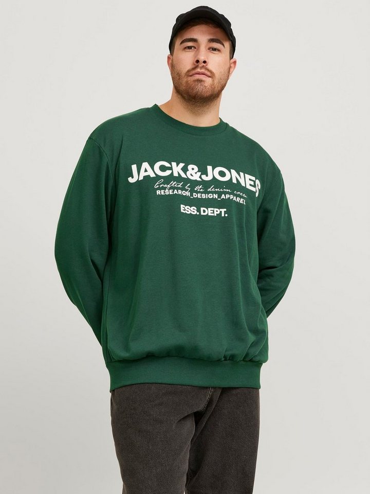 Jack & Jones PlusSize Sweatshirt JJGALE SWEAT O-NECK PLS von Jack & Jones PlusSize