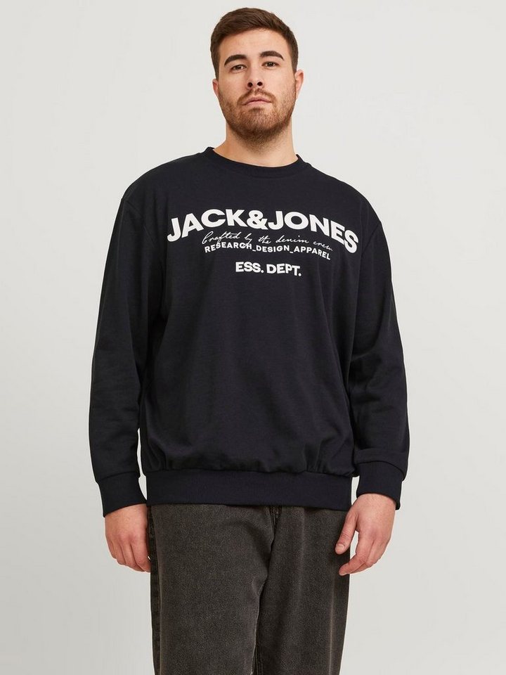 Jack & Jones PlusSize Sweatshirt JJGALE SWEAT O-NECK PLS von Jack & Jones PlusSize