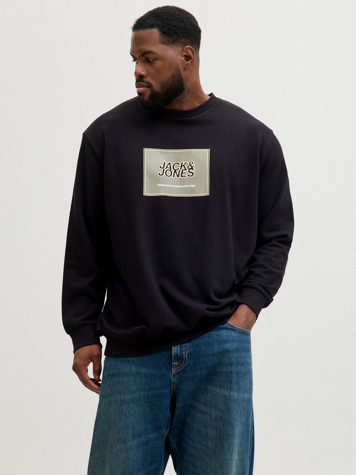 Jack & Jones PlusSize Sweatshirt JJRAIN SWEAT CREWNECK PLS von Jack & Jones PlusSize
