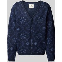 Jack & Jones Premium Cardigan mit V-Ausschnitt Modell 'UMAGNE' in Dunkelblau, Größe XL von Jack & Jones Premium