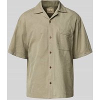 Jack & Jones Premium Freizeithemd mit Reverskragen Modell 'LUKE' in Oliv, Größe M von Jack & Jones Premium